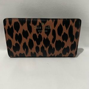 New Kate Spade Schuyler Slim Bifold Wallet